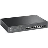 TP-Link TL-SG2210MP switch Gestionado L2/L2+ Gigabit Ethernet (10/100/1000) Energía sobre Ethernet (PoE) 1U Negro, Interruptor/Conmutador Gestionado, L2/L2+, Gigabit Ethernet (10/100/1000), Energía sobre Ethernet (PoE), Montaje en rack, 1U