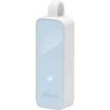 TP-Link UE200 adaptador y tarjeta de red Ethernet 100 Mbit/s, Adaptador de red blanco, Alámbrico, USB, Ethernet, 100 Mbit/s, Azul, Blanco