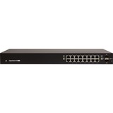 Ubiquiti EdgeSwitch 16 150W Gestionado L2/L3 Gigabit Ethernet (10/100/1000) Energía sobre Ethernet (PoE) 1U Negro, Interruptor/Conmutador Gestionado, L2/L3, Gigabit Ethernet (10/100/1000), Energía sobre Ethernet (PoE), Montaje en rack, 1U