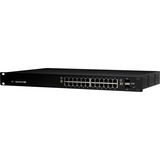 Ubiquiti EdgeSwitch 24 250W Gestionado L2/L3 Gigabit Ethernet (10/100/1000) Energía sobre Ethernet (PoE) 1U Negro, Interruptor/Conmutador Gestionado, L2/L3, Gigabit Ethernet (10/100/1000), Energía sobre Ethernet (PoE), Montaje en rack, 1U