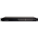 Ubiquiti EdgeSwitch 24 500W Gestionado L2/L3 Gigabit Ethernet (10/100/1000) Energía sobre Ethernet (PoE) 1U Negro, Interruptor/Conmutador Gestionado, L2/L3, Gigabit Ethernet (10/100/1000), Energía sobre Ethernet (PoE), Montaje en rack, 1U