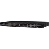 Ubiquiti EdgeSwitch 48 750W Gestionado L2/L3 Gigabit Ethernet (10/100/1000) Energía sobre Ethernet (PoE) 1U Negro, Interruptor/Conmutador Gestionado, L2/L3, Gigabit Ethernet (10/100/1000), Energía sobre Ethernet (PoE), Montaje en rack, 1U