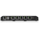 Ubiquiti EdgeSwitch 5XP Gestionado Gigabit Ethernet (10/100/1000) Energía sobre Ethernet (PoE) Negro, Interruptor/Conmutador negro, Gestionado, Gigabit Ethernet (10/100/1000), Energía sobre Ethernet (PoE), Montaje de pared