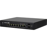 Ubiquiti EdgeSwitch 8 150W Gestionado L2/L3 Gigabit Ethernet (10/100/1000) Energía sobre Ethernet (PoE) Negro, Interruptor/Conmutador Gestionado, L2/L3, Gigabit Ethernet (10/100/1000), Bidireccional completo (Full duplex), Energía sobre Ethernet (PoE)