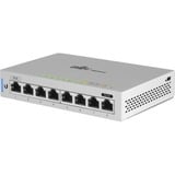 Ubiquiti UniFi 5 x Switch 8 Gestionado Gigabit Ethernet (10/100/1000) Energía sobre Ethernet (PoE) Gris, Interruptor/Conmutador Gestionado, Gigabit Ethernet (10/100/1000), Energía sobre Ethernet (PoE), Montaje de pared