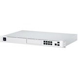Ubiquiti UniFi Dream Machine Pro Gestionado Gigabit Ethernet (10/100/1000) Blanco, Router Gestionado, Gigabit Ethernet (10/100/1000), Montaje en rack