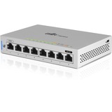 Ubiquiti UniFi US-8 Gestionado L2 Gigabit Ethernet (10/100/1000) Energía sobre Ethernet (PoE) Gris, Interruptor/Conmutador Gestionado, L2, Gigabit Ethernet (10/100/1000), Energía sobre Ethernet (PoE), Montaje de pared