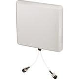 Zyxel ANT1313 antena para red Antena direccional 13 dBi blanco, 13 dBi, 2.4 GHz, Antena direccional, Blanco, 210 mm, 210 mm
