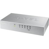 Zyxel ES-105A No administrado Fast Ethernet (10/100) Plata, Interruptor/Conmutador plateado, No administrado, Fast Ethernet (10/100), Bidireccional completo (Full duplex)