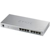 Zyxel GS1008HP No administrado Gigabit Ethernet (10/100/1000) Energía sobre Ethernet (PoE) Gris, Interruptor/Conmutador gris, No administrado, Gigabit Ethernet (10/100/1000), Energía sobre Ethernet (PoE)