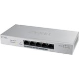 Zyxel GS1200-5 Gestionado Gigabit Ethernet (10/100/1000) Plata, Interruptor/Conmutador plateado, Gestionado, Gigabit Ethernet (10/100/1000)
