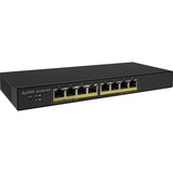Zyxel GS1900-8HP Gestionado L2 Gigabit Ethernet (10/100/1000) Energía sobre Ethernet (PoE) Negro, Interruptor/Conmutador negro, Gestionado, L2, Gigabit Ethernet (10/100/1000), Bidireccional completo (Full duplex), Energía sobre Ethernet (PoE)