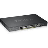 Zyxel GS1920-24HPV2 Gestionado Gigabit Ethernet (10/100/1000) Energía sobre Ethernet (PoE) Negro, Interruptor/Conmutador negro, Gestionado, Gigabit Ethernet (10/100/1000), Energía sobre Ethernet (PoE), Montaje en rack
