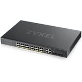 Zyxel GS1920-24HPV2 Gestionado Gigabit Ethernet (10/100/1000) Energía sobre Ethernet (PoE) Negro, Interruptor/Conmutador negro, Gestionado, Gigabit Ethernet (10/100/1000), Energía sobre Ethernet (PoE), Montaje en rack