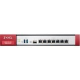 Zyxel USG Flex 500 cortafuegos (hardware) 1U 2,3 Gbit/s 2,3 Gbit/s, 0,81 Gbit/s, 82,23 BTU/h, 41,5 dB, 529688 h, IPSEC, SSL/TLS