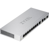 Zyxel XGS1210-12 Gestionado 2.5G Ethernet Gris, Interruptor/Conmutador Gestionado, 2.5G Ethernet, Bidireccional completo (Full duplex), Montaje en rack