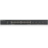 Zyxel XGS1930-28 Gestionado L3 Gigabit Ethernet (10/100/1000) Negro, Interruptor/Conmutador negro, Gestionado, L3, Gigabit Ethernet (10/100/1000), Montaje en rack