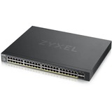 Zyxel XGS1930-52HP Gestionado L3 Gigabit Ethernet (10/100/1000) Energía sobre Ethernet (PoE) Negro, Interruptor/Conmutador negro, Gestionado, L3, Gigabit Ethernet (10/100/1000), Energía sobre Ethernet (PoE), Montaje en rack