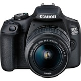 Canon EOS 2000D BK 18-55 IS II EU26 Juego de cámara SLR 24,1 MP CMOS 6000 x 4000 Pixeles Negro, Cámara digital negro, 24,1 MP, 6000 x 4000 Pixeles, CMOS, Full HD, Negro