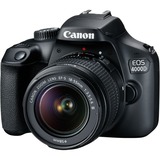 Canon EOS 4000D + EF-S 18-55mm III Juego de cámara SLR 18 MP 5184 x 3456 Pixeles Negro, Cámara digital negro, 18 MP, 5184 x 3456 Pixeles, Full HD, 436 g, Negro
