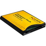 DeLOCK 61796 tarjeta y adaptador de interfaz, Lector de tarjetas negro/Amarillo, CompactFlash, Negro, 36,4 mm, 42,8 mm, 5 mm, Alámbrico