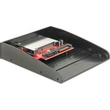 DeLOCK 91496 lector de tarjeta SATA Interno Negro, Lector de tarjetas CFast, CFast 2.0, Negro, 3.5", SATA, Caja