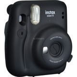 Fujifilm Instax Mini 11 62 x 46 mm Carbón vegetal, Gris, Cámara instantánea negro, 0,3 - 2,7 m, 6,5 s, Auto, 1/250 s, 0,5 s, Electrónico