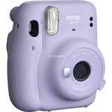 Fujifilm Instax Mini 11 62 x 46 mm Lila, Púrpura, Cámara instantánea violeta claro, 0,3 - 2,7 m, 6,5 s, Auto, 1/250 s, 0,5 s, Electrónico