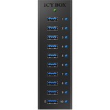 ICY BOX IB-AC6110 USB 3.2 Gen 1 (3.1 Gen 1) Type-B 5000 Mbit/s Negro, Hub USB negro, USB 3.2 Gen 1 (3.1 Gen 1) Type-B, USB 3.2 Gen 1 (3.1 Gen 1) Type-A, 5000 Mbit/s, Negro, Aluminio, China