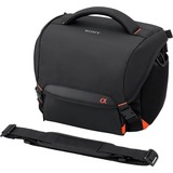 Sony LCS-SC8 Estuches para cámaras fotográficas, Bolsa negro, Cubierta de hombro, Sony, SLT-A58K, SLT-A65V, SLT-A77V, SLT-A99V, NEX-6/B, NEX-6L/B, Negro