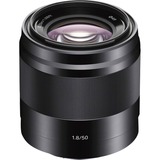 Sony SEL50F18 Lentes de cámara, Objetivos negro, 8/9, Sony E