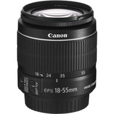 Canon EF-S 18-55mm f/3.5-5.6 IS II SLR Objetivo de zoom estándar Negro, Objetivos negro, SLR, 11/9, Objetivo de zoom estándar, 0,25 m, Canon EF-S, 3,5 - 5,6