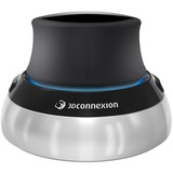 3DConnexion 3DX-700059 otro dispositivo de entrada Negro, Gris, Ratón plateado, Negro, Gris, 480 g