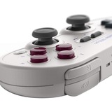 8BitDo SN30 Pro G Classic Gris Bluetooth/USB Gamepad Analógico/Digital Android, Nintendo Switch, PC gris, Gamepad, Android, Nintendo Switch, PC, Botón Seleccionar, Botón de arranque, Analógico/Digital, Inalámbrico y alámbrico, Bluetooth/USB