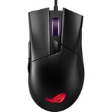 ASUS ROG Gladius II Core ratón mano derecha USB tipo A Óptico 6200 DPI, Ratones para gaming negro, mano derecha, Óptico, USB tipo A, 6200 DPI, Negro