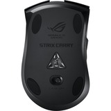 ASUS ROG Strix Carry ratón mano derecha RF Wireless + Bluetooth Óptico 7200 DPI, Ratones para gaming negro, mano derecha, Óptico, RF Wireless + Bluetooth, 7200 DPI, Negro