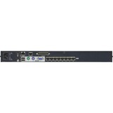 ATEN Switch KVM por IP multi-interfaz Cat 5 de 8 puertos con acceso compartido desde consolas local/remota negro, 1920 x 1200 Pixeles, Ethernet, WUXGA, 8,7 W, Negro