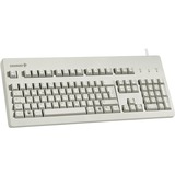 CHERRY G80-3000 teclado Universal USB QWERTY Inglés de EE. UU. Gris beige, Completo (100%), Alámbrico, USB, Interruptor mecánico, QWERTY, Gris