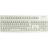 CHERRY G83-6105 teclado Universal USB Inglés del Reino Unido Gris beige, Completo (100%), Alámbrico, USB, Gris