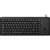 CHERRY G84-4400 teclado USB QWERTY Inglés de EE. UU. Negro negro, Completo (100%), Alámbrico, USB, QWERTY, Negro