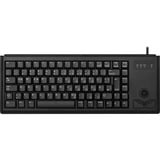CHERRY G84-4400 teclado Universal USB QWERTY Inglés de EE. UU. Negro negro, Completo (100%), Alámbrico, USB, QWERTY, Negro