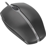 CHERRY Gentix Silent ratón Oficina Ambidextro USB tipo A Óptico 1000 DPI negro, Ambidextro, Óptico, USB tipo A, 1000 DPI, Negro