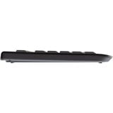 CHERRY KC 1000 teclado Oficina USB QWERTY Español Negro negro, Completo (100%), Alámbrico, USB, QWERTY, Negro