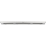 CHERRY KC 6000 SLIM FOR MAC teclado Oficina USB QWERTY Inglés de EE. UU. Plata plateado/blanco, Completo (100%), Alámbrico, USB, QWERTY, Plata