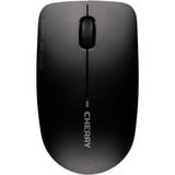 CHERRY MW 2400 ratón Ambidextro RF inalámbrico Óptico 1200 DPI negro, Ambidextro, Óptico, RF inalámbrico, 1200 DPI, Negro