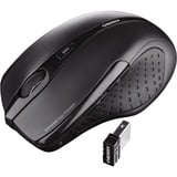 CHERRY MW 3000 ratón Oficina mano derecha RF inalámbrico Óptico 1750 DPI negro, mano derecha, Óptico, RF inalámbrico, 1750 DPI, Negro, Minorista