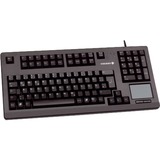 CHERRY TouchBoard G80-11900 teclado Universal USB QWERTY Inglés de EE. UU. Negro negro, Completo (100%), Alámbrico, USB, QWERTY, Negro
