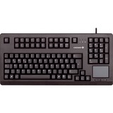CHERRY TouchBoard G80-11900 teclado Universal USB QWERTY Inglés de EE. UU. Negro negro, Completo (100%), Alámbrico, USB, QWERTY, Negro