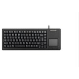 CHERRY XS Touchpad teclado Universal USB QWERTY Inglés de EE. UU. Negro negro, Completo (100%), Alámbrico, USB, QWERTY, Negro