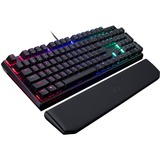 Cooler Master MasterKeys MK750 teclado USB QWERTZ Alemán Negro, Teclado para gaming negro, Alámbrico, USB, Interruptor mecánico, QWERTZ, LED RGB, Negro
